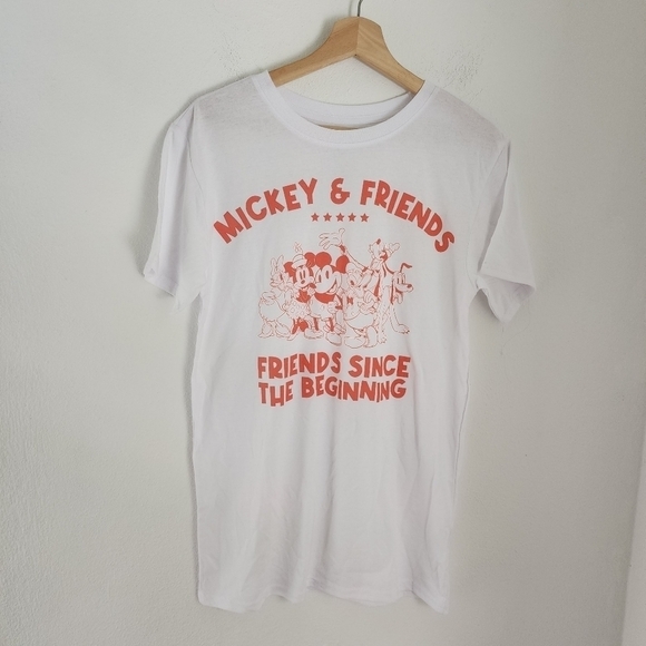 NWOT Disney Mickey Mouse and Friends White  Medium Large - Picture 3 of 9